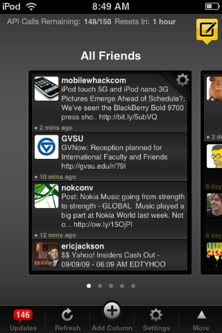 TweetDeck for the iPhone.